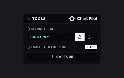 Chart Pilot X: Trading Guard & Auto Journal :: ChartPilot X. Prop-firm trading discipline guardrails, and auto journaling.