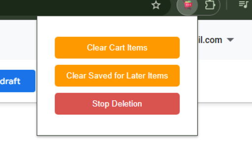 Cart Cleaner :: Removes all items from the Amazon and Flipkart cart. Also removes Save Later items