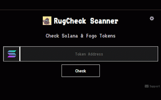 Rugcheck Scanner :: Scan solana tokens for scams and rug pulls. Use RugCheck.xyz to stay safe and make smarter DeFi decisions.