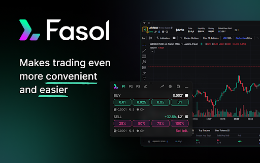 Fasol :: Instant-trade Fasol panel for gmgn.ai and axiom.trade
