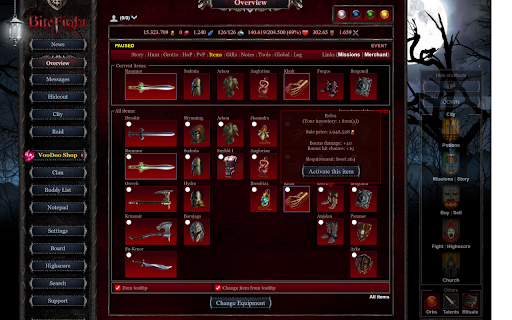 BiteFight Gold Auto Adventure :: Professional bot for automating processes in the Bitefight Game.