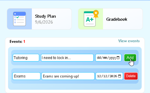 School Tracker :: School Tracker is a useful tool designed to help students stay organized and on top of their schoolwork. Keep track of assignments,…