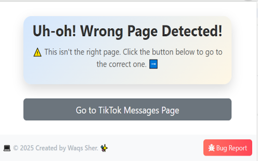 TikTok Messages Cleaner Pro :: 🧹 Easily clean your TikTok messages with one click! 🚀