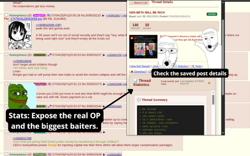 ChanTracker :: Save, monitor, and archive your favorite 4chan threads in one place.