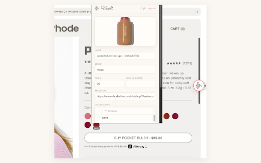 Vault — Your Shopping Vault :: Save clothes and items you find while shopping into your Vault, then organize them into collections you can revisit.