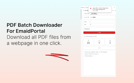PDF Batch Downloader :: Download all PDF files from current page with one click