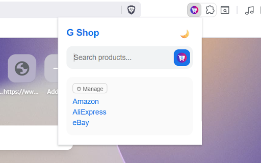 G Shop :: Search Google Shopping instantly with zero tracking. No data collection, no ads.