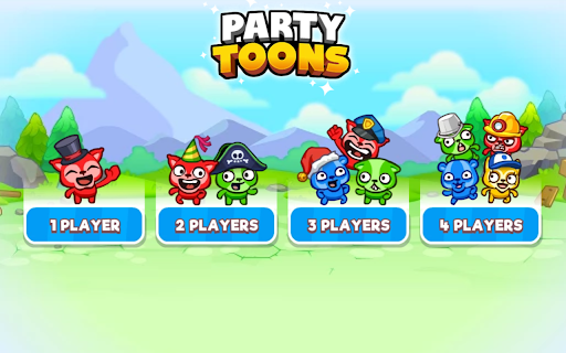 Partytoons Game - Compete in Wacky Mini-Games with Friends! :: "Join the chaotic fun of Partytoons in your browser—where laughter meets competition!"
