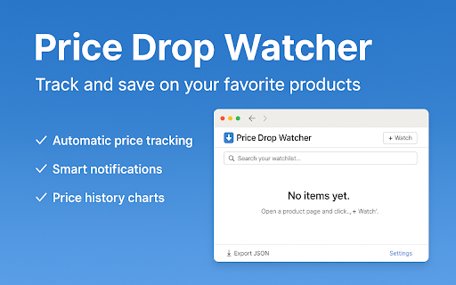 Price Drop Watcher :: Track product prices and get alerts when prices drop.