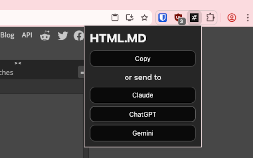 HTML.MD :: Convert any web page to Markdown instantly