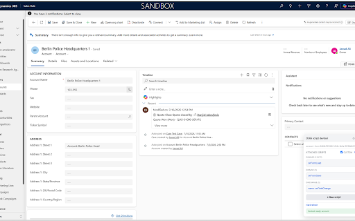D365 Script Devtool :: Attach OnLoad/OnSave/OnChange scripts to any Dataverse form directly from the browser, without the maker portal form editor.
