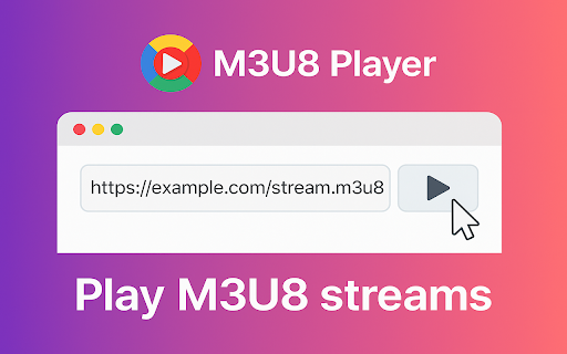 M3U8 Player :: Enjoy M3U8 Player extension for online streaming. Play m3u8 files and HLS content in your browser easily.