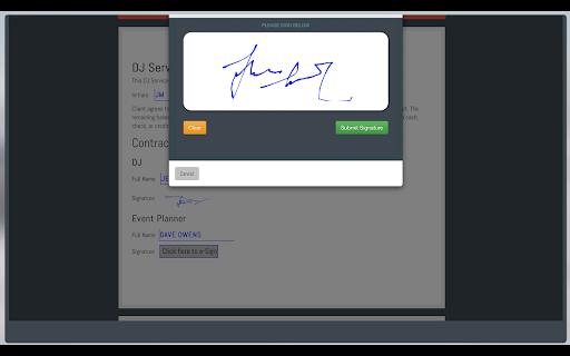 eSign Pro - eSignature for Chrome :: eSign Pro. Your Contracts E-Signed on the Spot or Remotely