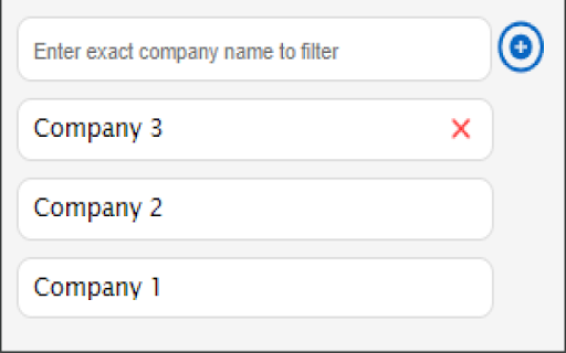 LinkedIn Company Filter :: Addon filter for LinkedIn company search
