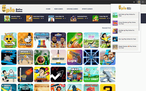 Epic Online Games :: Never lose your favorite free games! Saves your Epic Online Games history for quick, one-click access to the games you love.