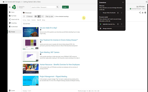 Panopto Video Downloader :: Download video from panopto.eu and panopto.com sites.