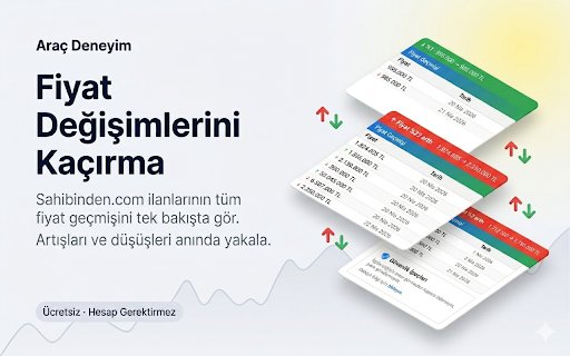 Araç Deneyim - Fiyat Geçmişi :: Sahibinden.com vasıta ve emlak ilanlarının fiyat geçmişini takip edin.