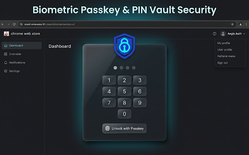 Aegis Auth :: Secure 2FA authenticator with Passkey & PIN protection. Supports camera scan, screen crop, and encrypted vault merge backups.