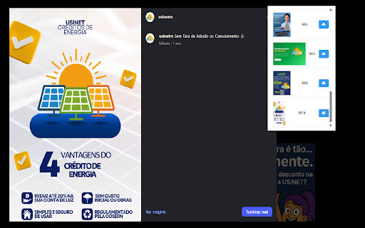 Baixar Imagens e Vídeo do Instagram :: Lista e permite baixar todas as imagens e vídeos da página do Instagram.