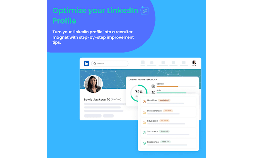 Internexxus AI Powered Profile Optimizer :: Optimize your LinkedIn profile for your next big career move with tailored recommendations.