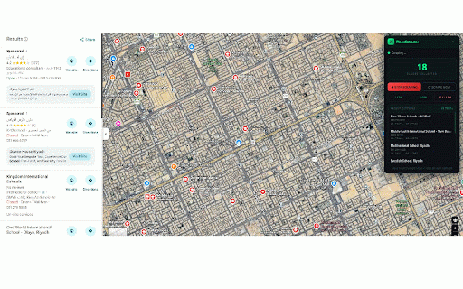 Maps Places Extractor :: Extract places data such as names, coordinates, contact details, and map metadata from Google Maps as you browse.