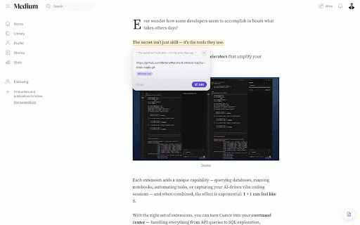 Better Notes :: Beautiful, context-aware notes anchored to highlighted text on any webpage.