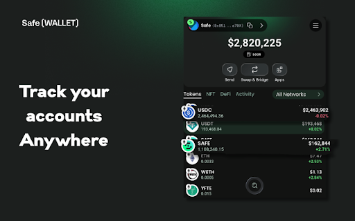 Safe Wallet Extension :: Securing Your Assets Just Got Easier.