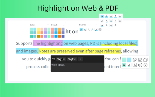 Souli - Web Highlight & PDF + Clipper :: Provides Web Highlight, PDF Editor & Annotation, Smart Web Clipping, and Immersive Reading. AI-powered: summaries & context Q&A