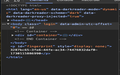 Chapp Browser Fingerprint :: Creates a unique fingerprint of your browser