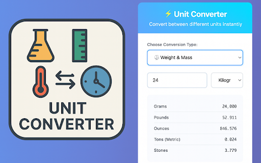 Unit Converter :: Quick and easy unit conversion for length, weight, temperature, volume, and more