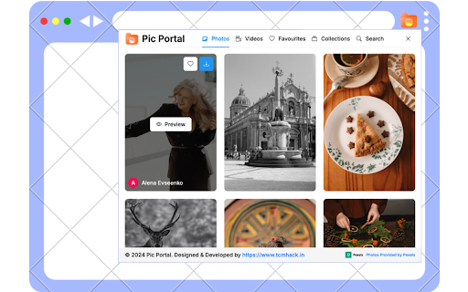 PicPortal :: Your gateway to a world of images. Streamline your search and download high-quality pictures effortlessly.