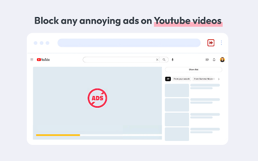 Adblock for Youtube™ :: Removes ads from YouTube™ for a smoother, distraction-free viewing experience.