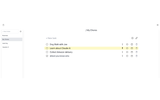 Tikist Things To Do List :: Tikist your Tasks To Do List app with local device storage, calendar integration and sharing functionality.