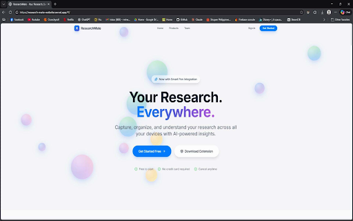 ResearchMate :: AI-powered research companion for your browser
