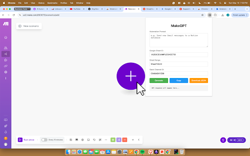 MakeGPT :: Generate Make.com automation blueprints using Groq AI