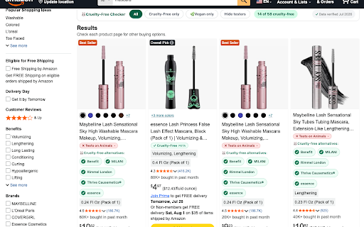 Cruelty-Free Checker :: Cruelty-free answers while you shop: Leaping Bunny & PETA verdicts with sources, vegan flags, and kinder alternatives.