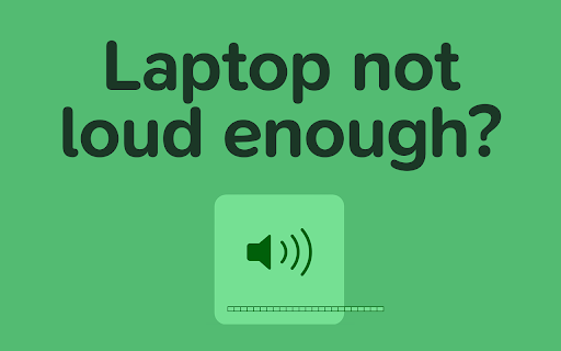 VolumeBooster Pro :: laptop not loud enough? Boost individual tabs audio to 11.