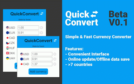 Quick Convert :: Currency converter