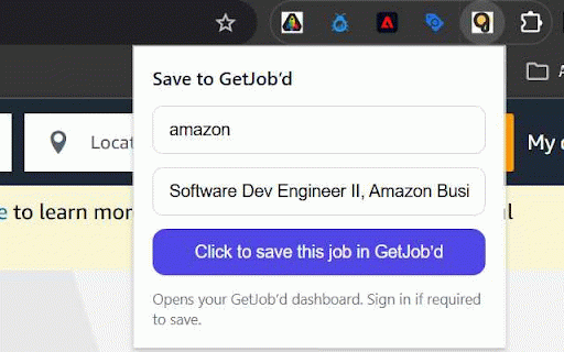 GetJob'd - Job Application Tracker :: Save job application URLs