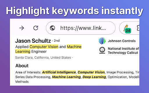 Highlighter Extension :: Discover highlighter extension that auto-colors your keywords; finds and highlights what’s vital instantly!