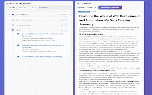 Content Seed - AI-Powered Browsing Insights :: Transform your browsing history into intelligent summaries with AI. Get insights and analytics from your web activity.