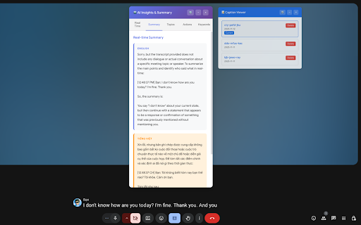 MeetAI - Google Meet, Zoom, or Teams AI Assistant :: Google Meet, Zoom, or Teams AI Assistant - Your intelligent meeting companion.Summarizes helps you remember every important detail