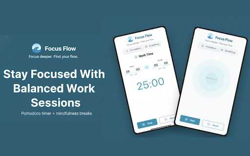 Focus Flow - Pomodoro Timer & Guided Meditation :: Pomodoro Timer with Mindful Breaks & Guided Meditation