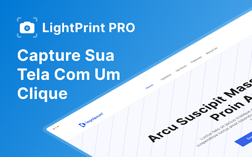 LightPrint Pro - Full Page Capture :: LightPrint Pro: Leve, rápido e confiável, é a ferramenta perfeita para suas necessidades de captura de paginas