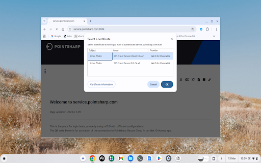 Net iD for ChromeOS :: An extension that works with Smart Card readers through a PC/SC-Lite API provided by Smart Card Connector