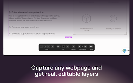 Wonder Capture :: Capture any site as real HTML/CSS and paste it directly into Wonder as editable layers.