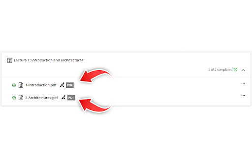 Direct PDF Viewer for Blackboard Ultra :: This Chrome extension allows you to view PDF files directly in the browser without having to download them first on Blackboard Ultra