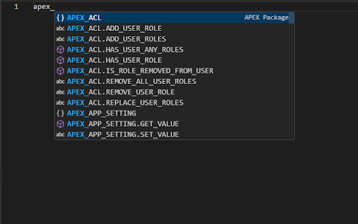 Oracle APEX Autocomplete :: SQL, PL/SQL and Oracle APEX API autocomplete for Oracle APEX code editors.