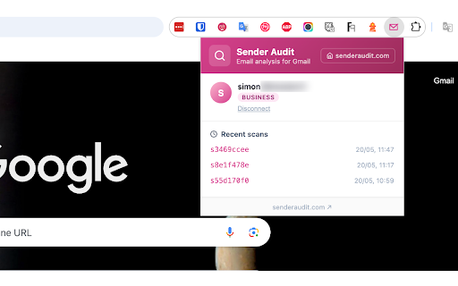 Sender Audit :: Analyse emails received in your webmail with Sender Audit (SPF, DKIM, DMARC, IP reputation, spam score…).