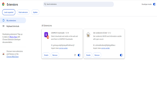 GSMPROF Downloader :: Detect downloads and media on the web and send them to GSMPROF Downloader.